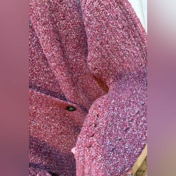 NWT Ana a new approach cardigan. Size medium. Color Maroon. - Picture 4 of 6